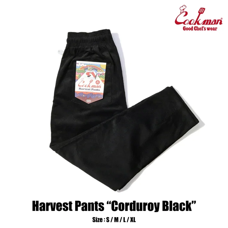 Harvest Pants - Corduroy : Black