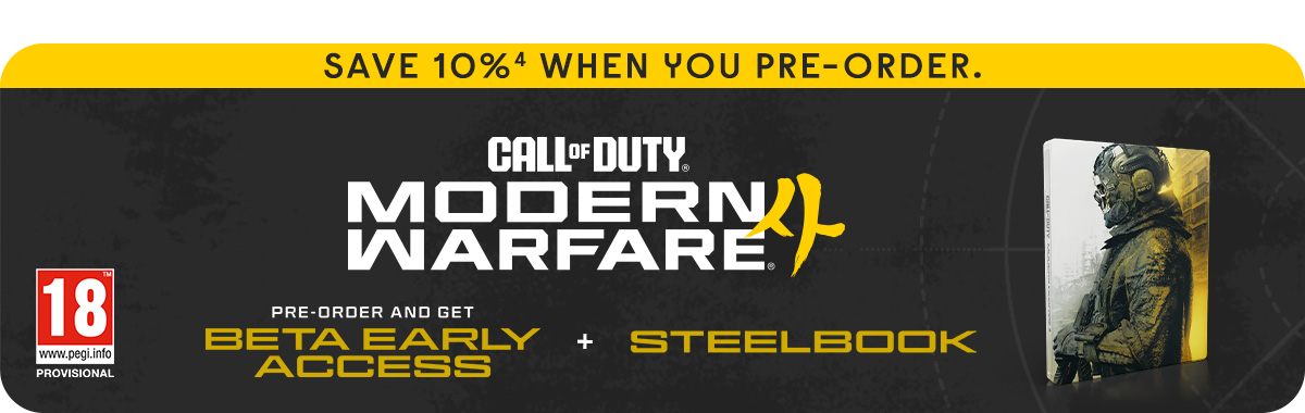 Pre-order Call of Duty Modern Warfare 4