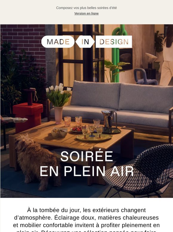 Le design sous les étoiles ✨