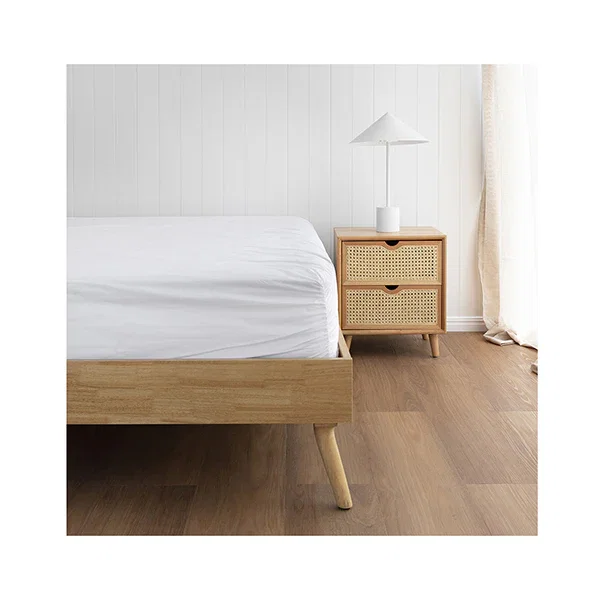 Bambury Split King Tru Fit Sheet Set White