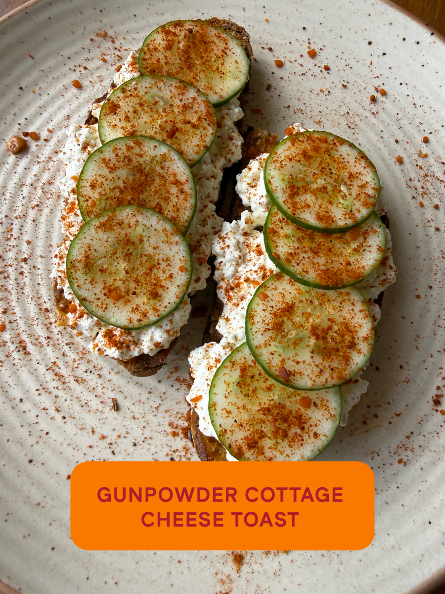 Gunpowder Cottage Cheese Toast