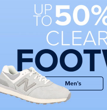 Up to 50% off Clearance Footwear