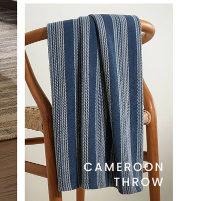 Shop Cameroon Woven Cotton Throw