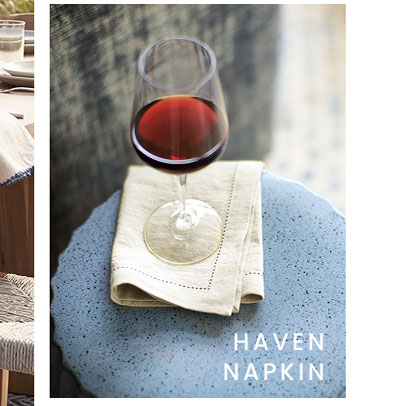 Shop Haven Hemstich Napkin Set of 4