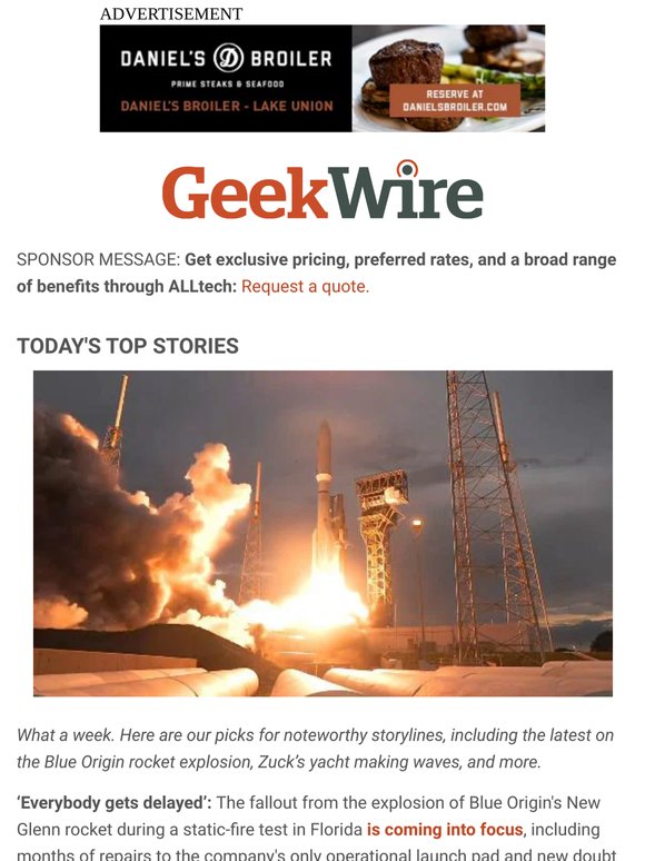 The fallout from Blue Origin's rocket explosion