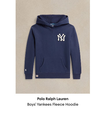 Boys' Yankees Fleece Hoodie