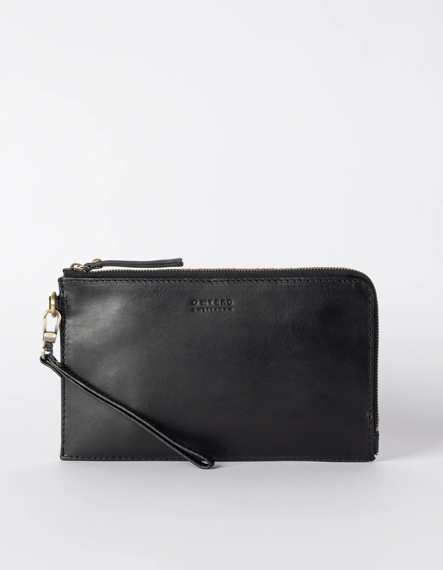 Image of Travel Pouch - Black Classic Leather