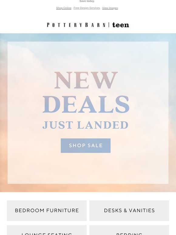 First dibs: NEW deals 🎉