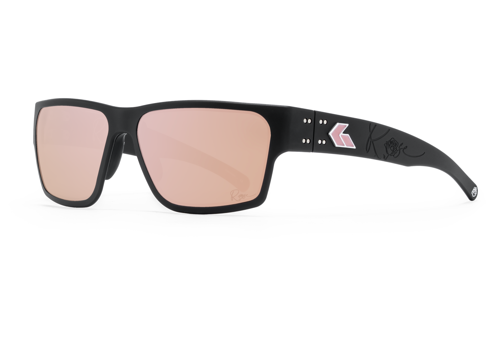 Image of ROSE DELTA POLARIZED SUNGLASSES