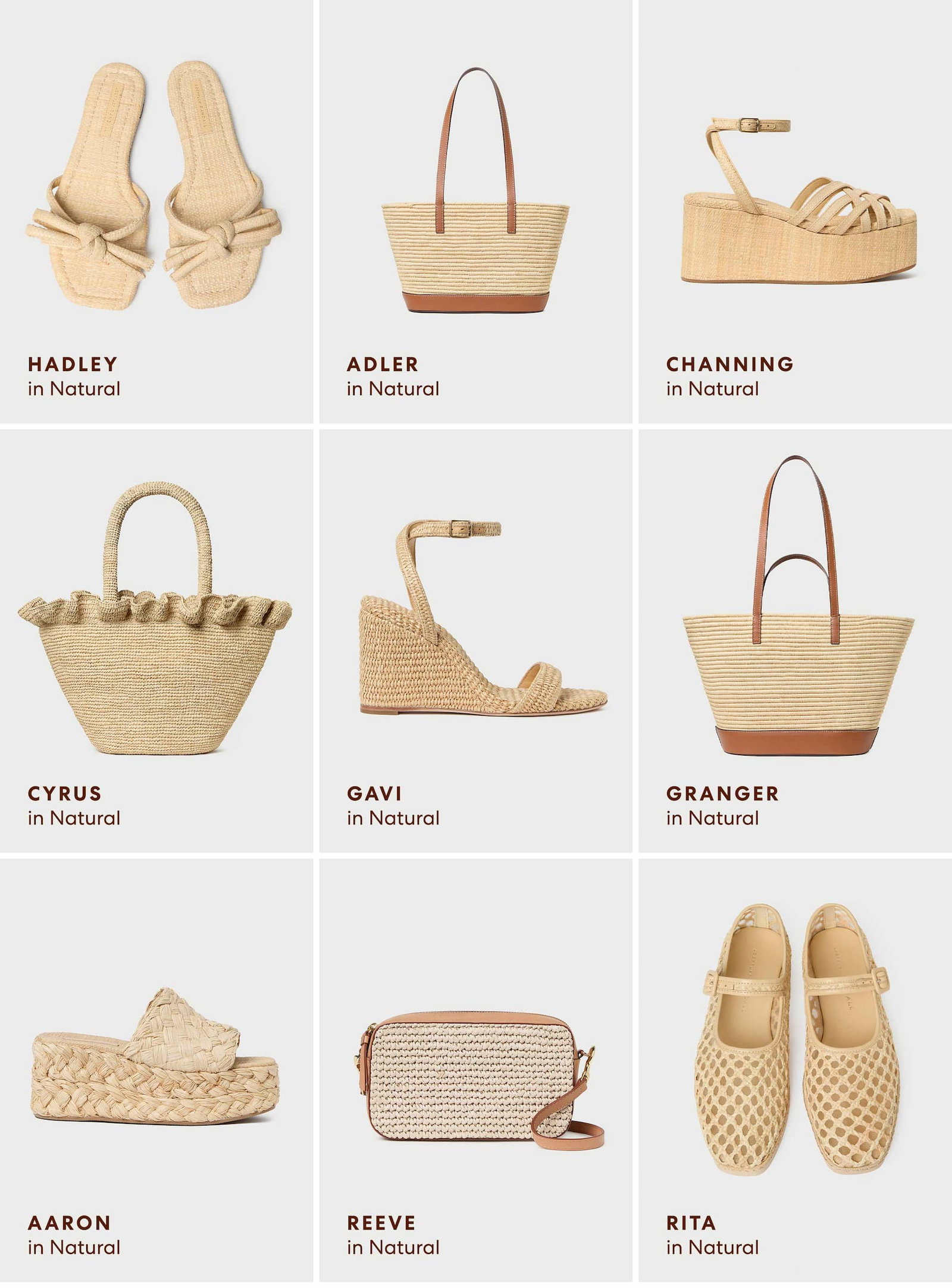Shop The Raffia Edit