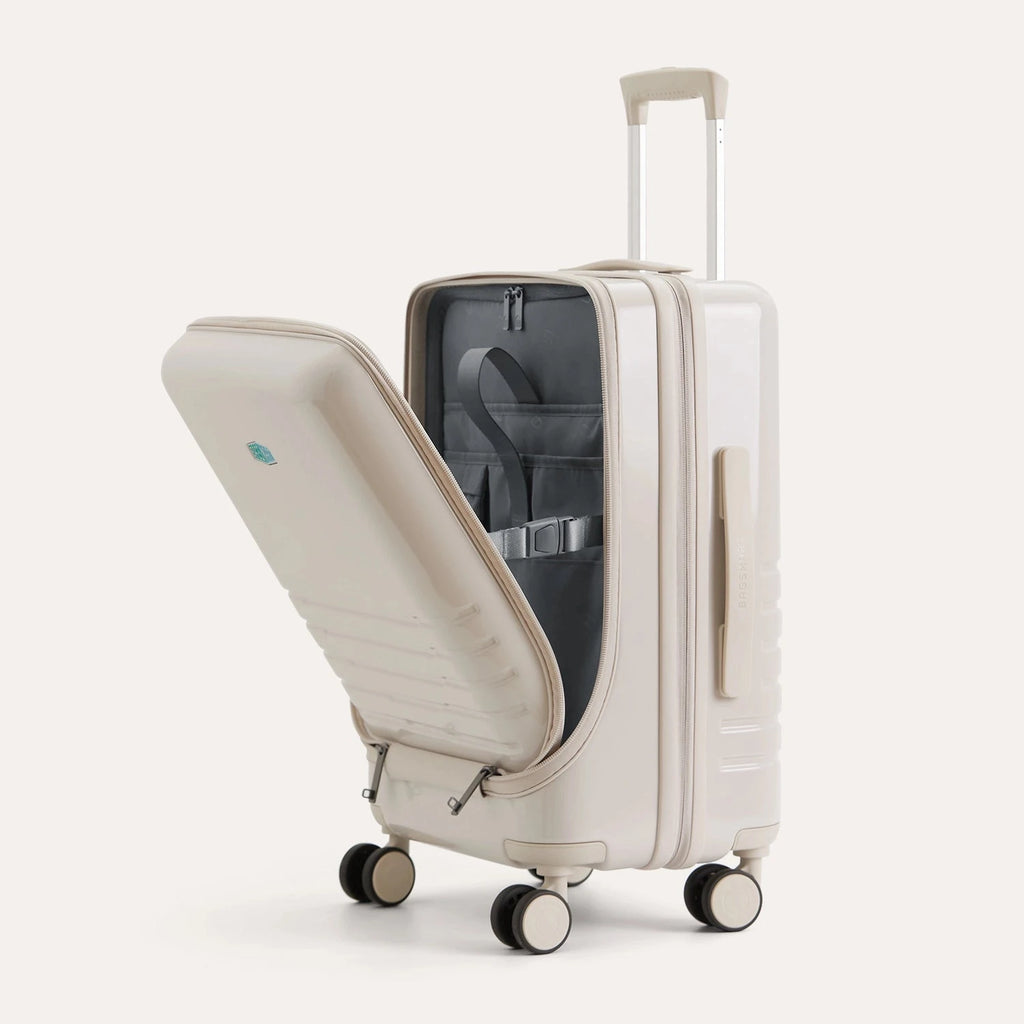 Getaway 20'' Carry-on: Front-Opening Beige