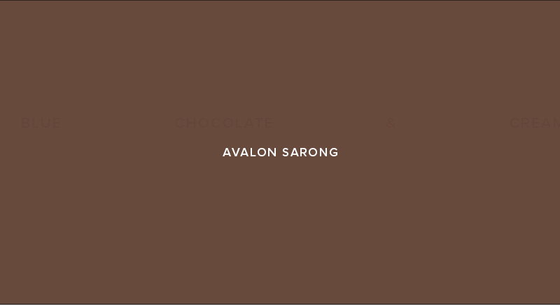 Avalon Sarong: Out Now 