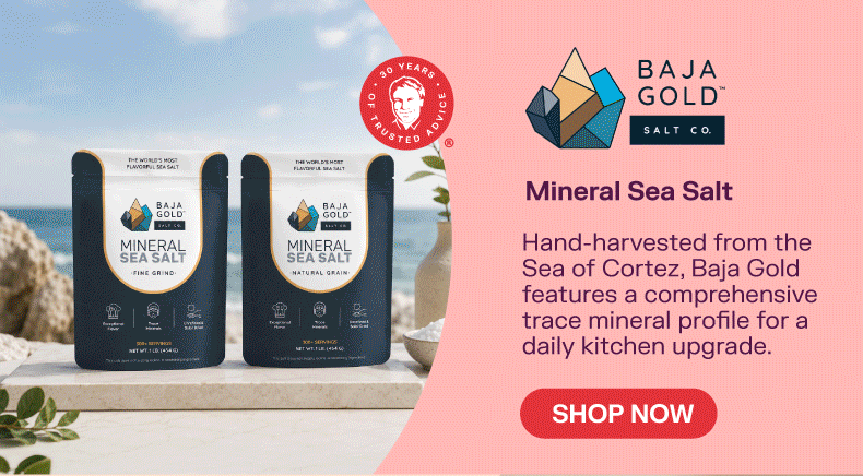 New In - Baja Gold Mineral Sea Salt. Shop Now