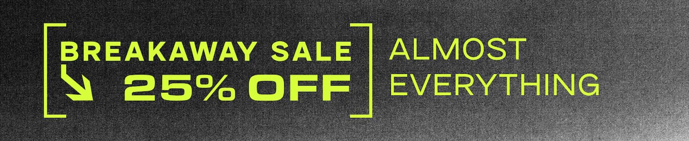 25% Off Almost Everything text