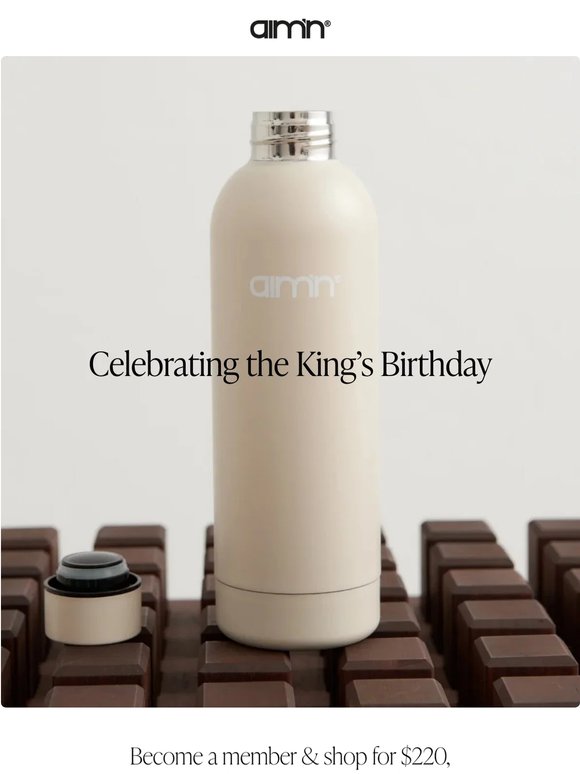 King's Birthday 🎁 Gift with purchase!