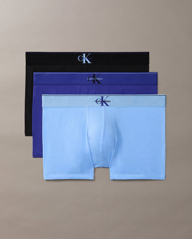 GRAPHIC MONOGRAM COTTON STRETCH TRUNKS