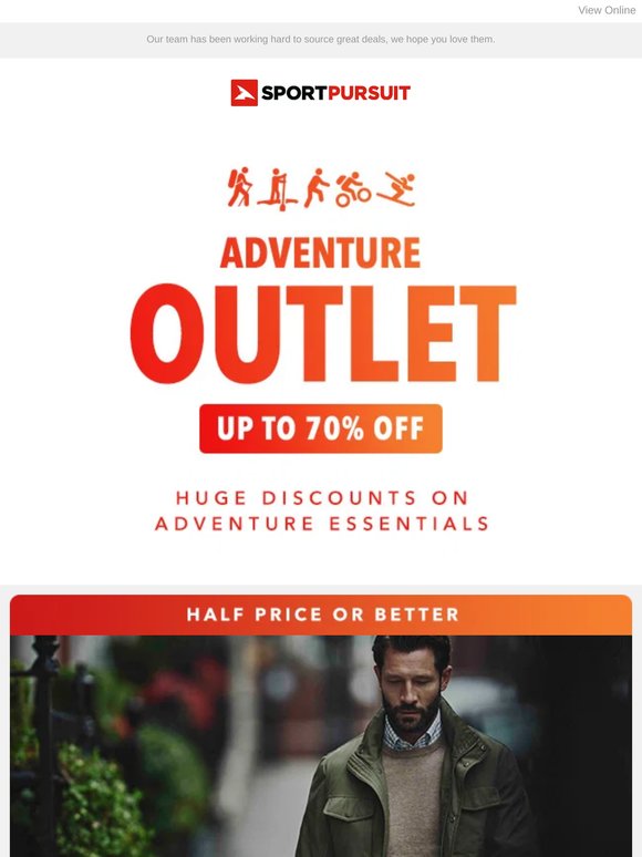 OUTLET - Up to 70% Off