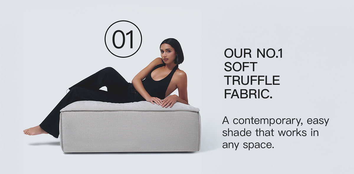 Our No1 soft beige fabric