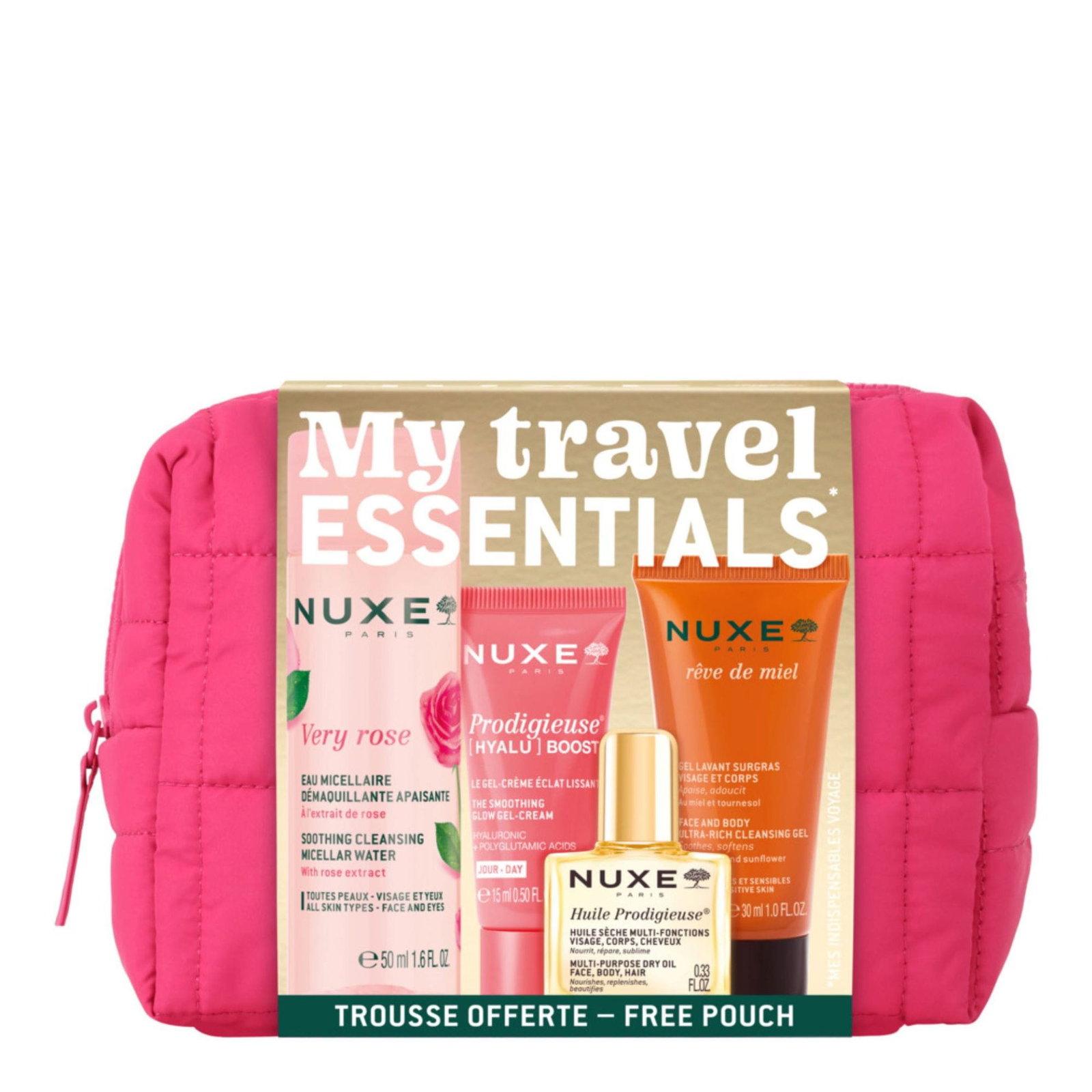 Nuxe Trousse Mes Essentiels Voyage