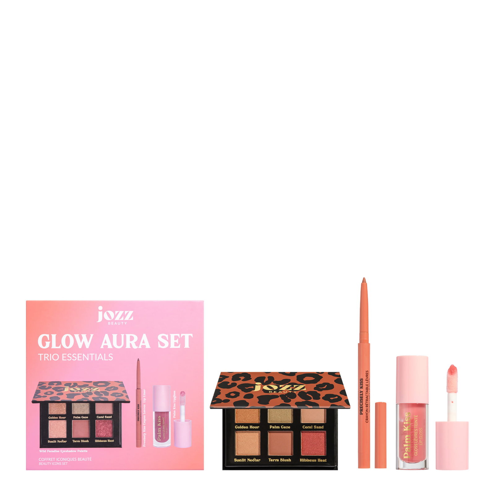 Jozz Beauty Coffret Glow Aura - Trio Essentials