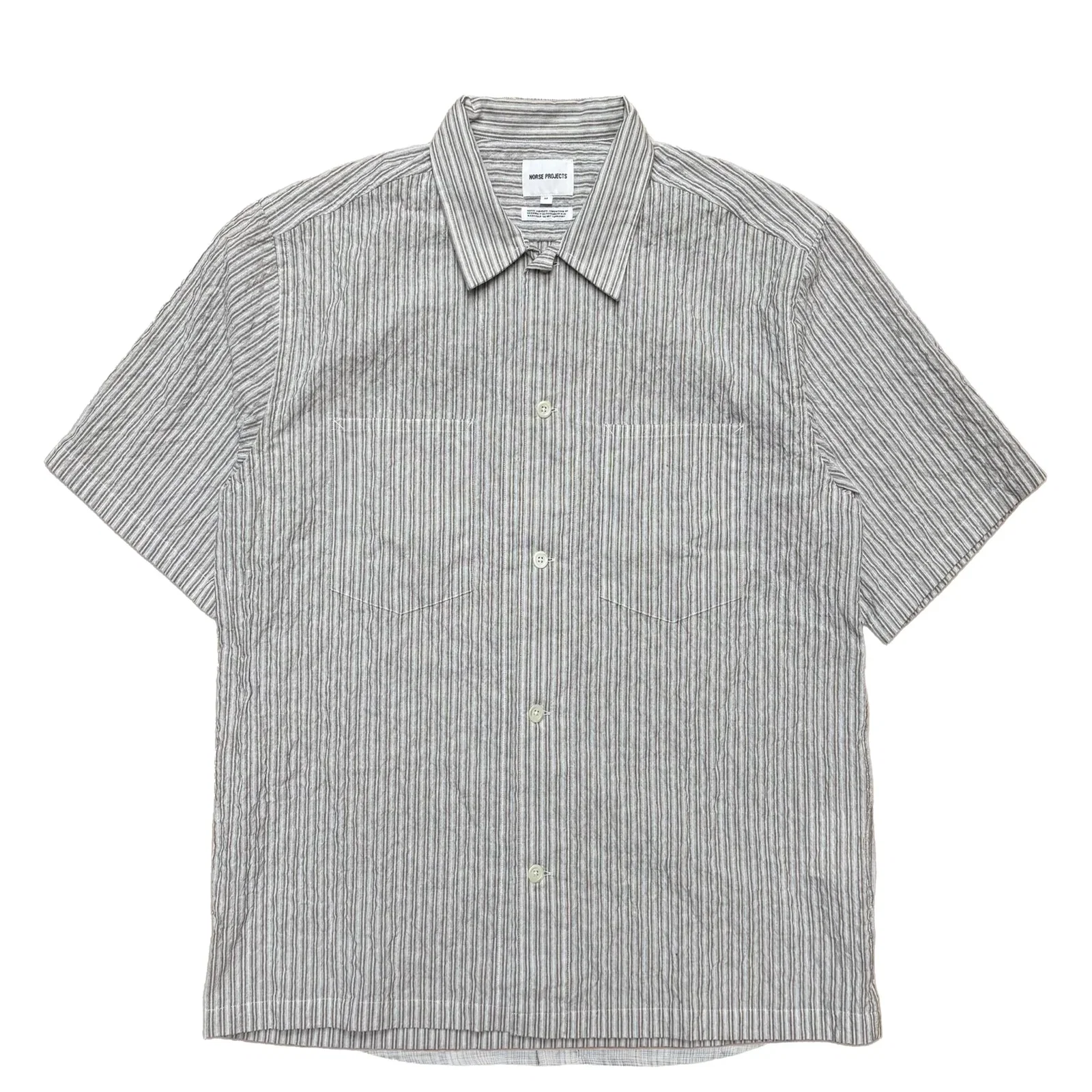 Image of Norse Projects Mols Striped Camp Shirt
