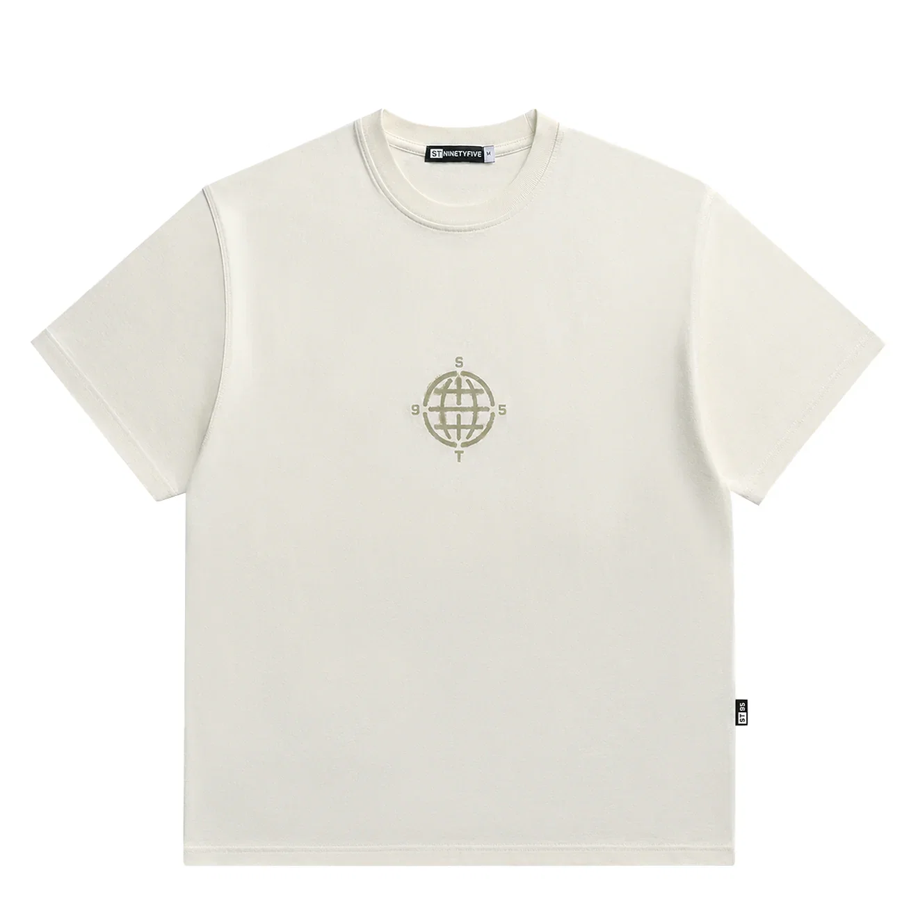 Image of ST95 Acquerello T-Shirt Cloud Dancer