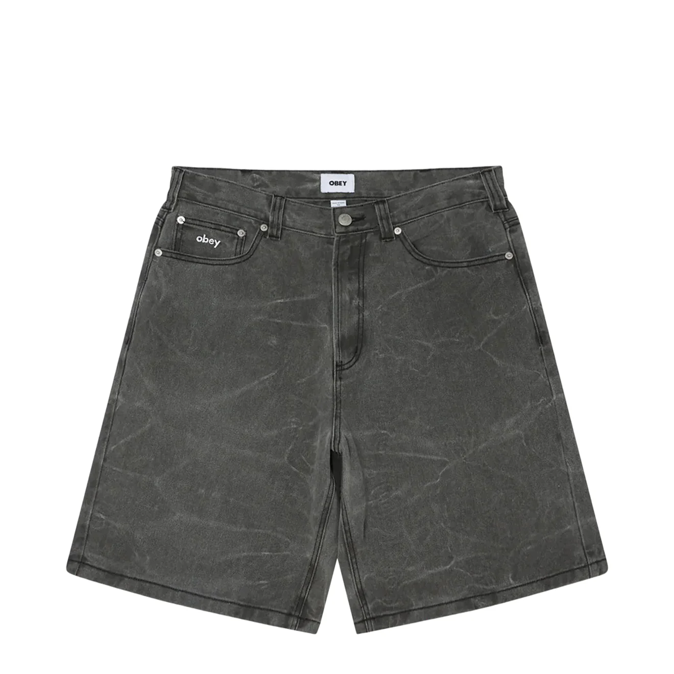 Image of Obey Bigwig Baggy Denim Short