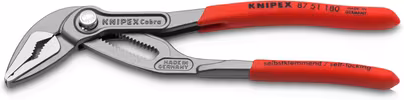 Knipex 1-Piece Water Pump Plier, 180 mm Overall Long