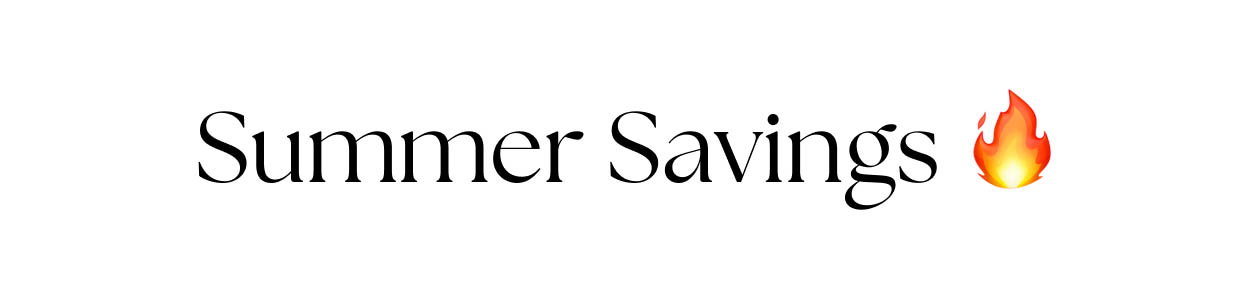 Summer Savings