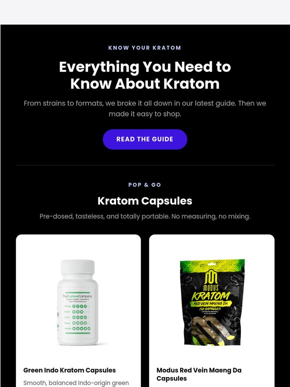 Every format, every strain, all in one place ✨