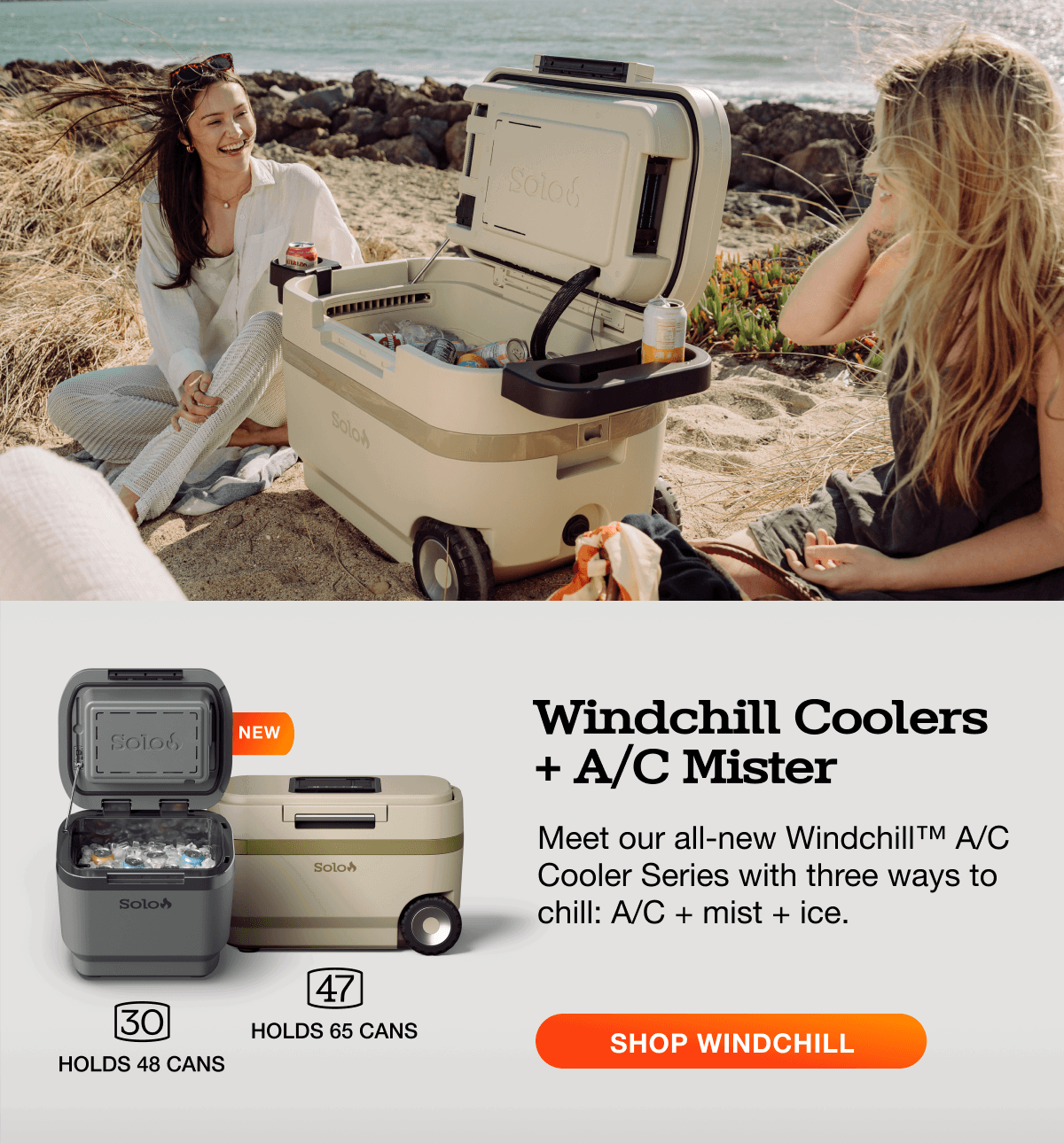 Windchill 30 Cooler + Mobile A/C