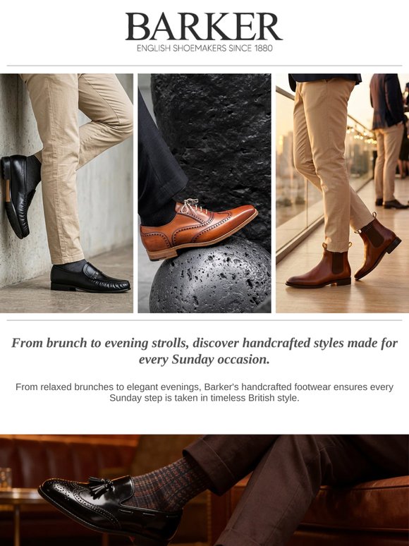 Ease Into Sunday with Barker's Weekend Classics