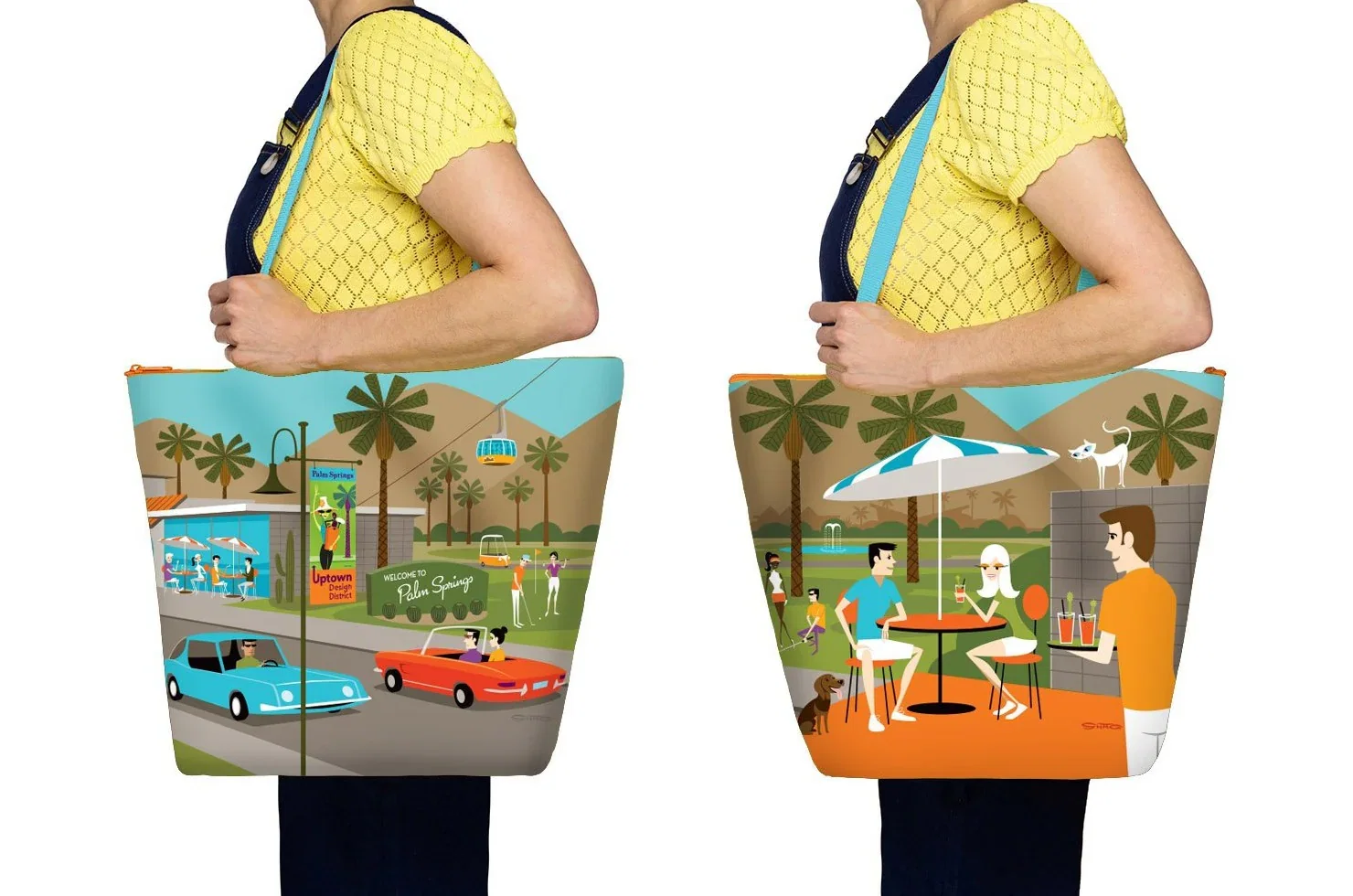 Image of "Palm Canyon" Tote Bag