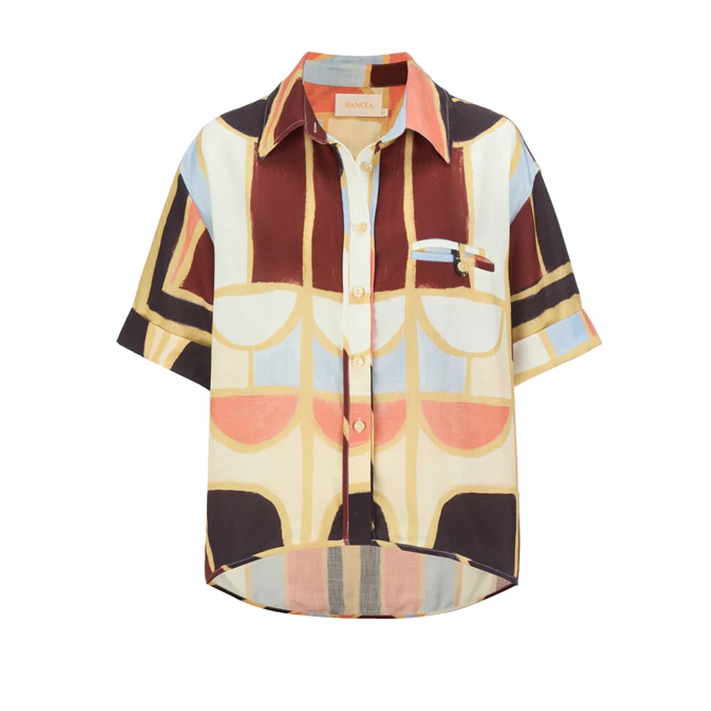Image of The Johanna Relaxed Shirt - Mariella