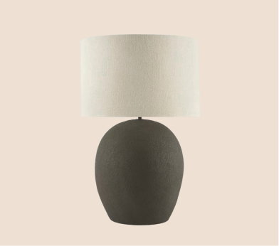 Slatey table lamp