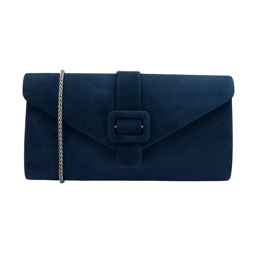 Image of Aletta Suede Clutch Bag