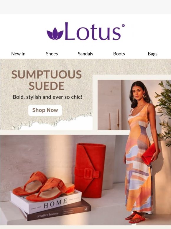 Suede Takes Center Stage