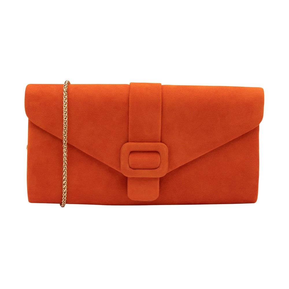 Image of Aletta Suede Clutch Bag