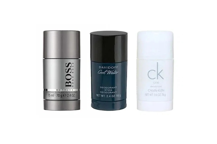 3-pack Deostick (Boss Bottled + Cool Water + CK One 75ml)