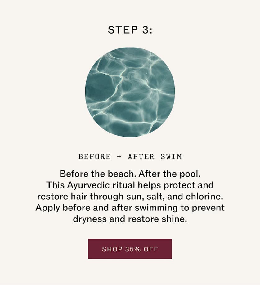 Step 3: Before & After Swim