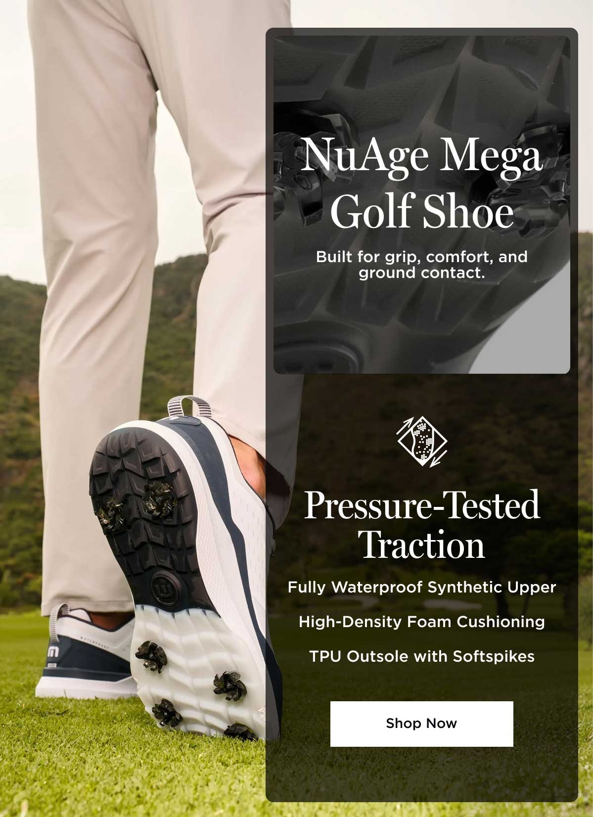 NuAge Mega Golf Shoe