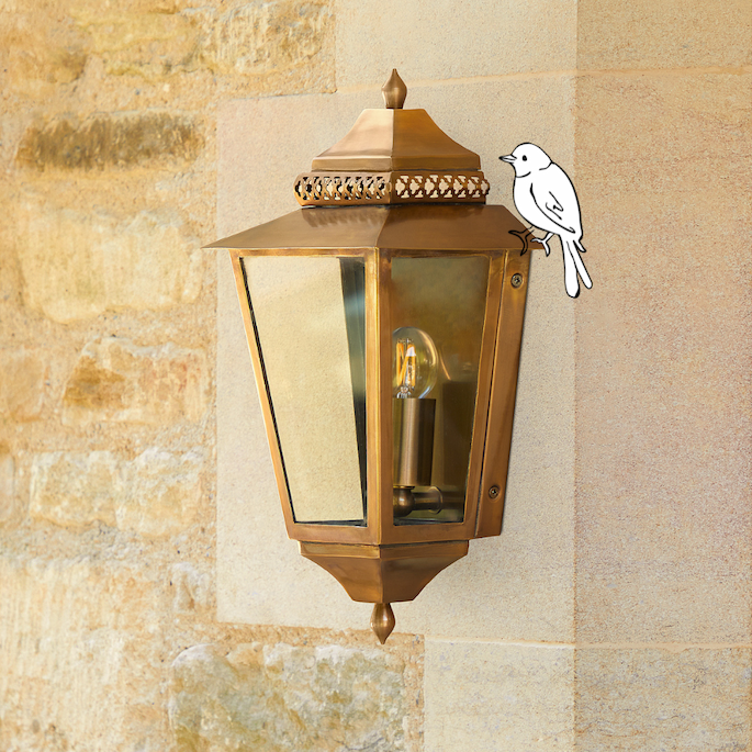 westport wall sconce in antiqued brass