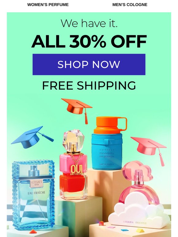 Pure Xs 30% Off. It's what your grad wants