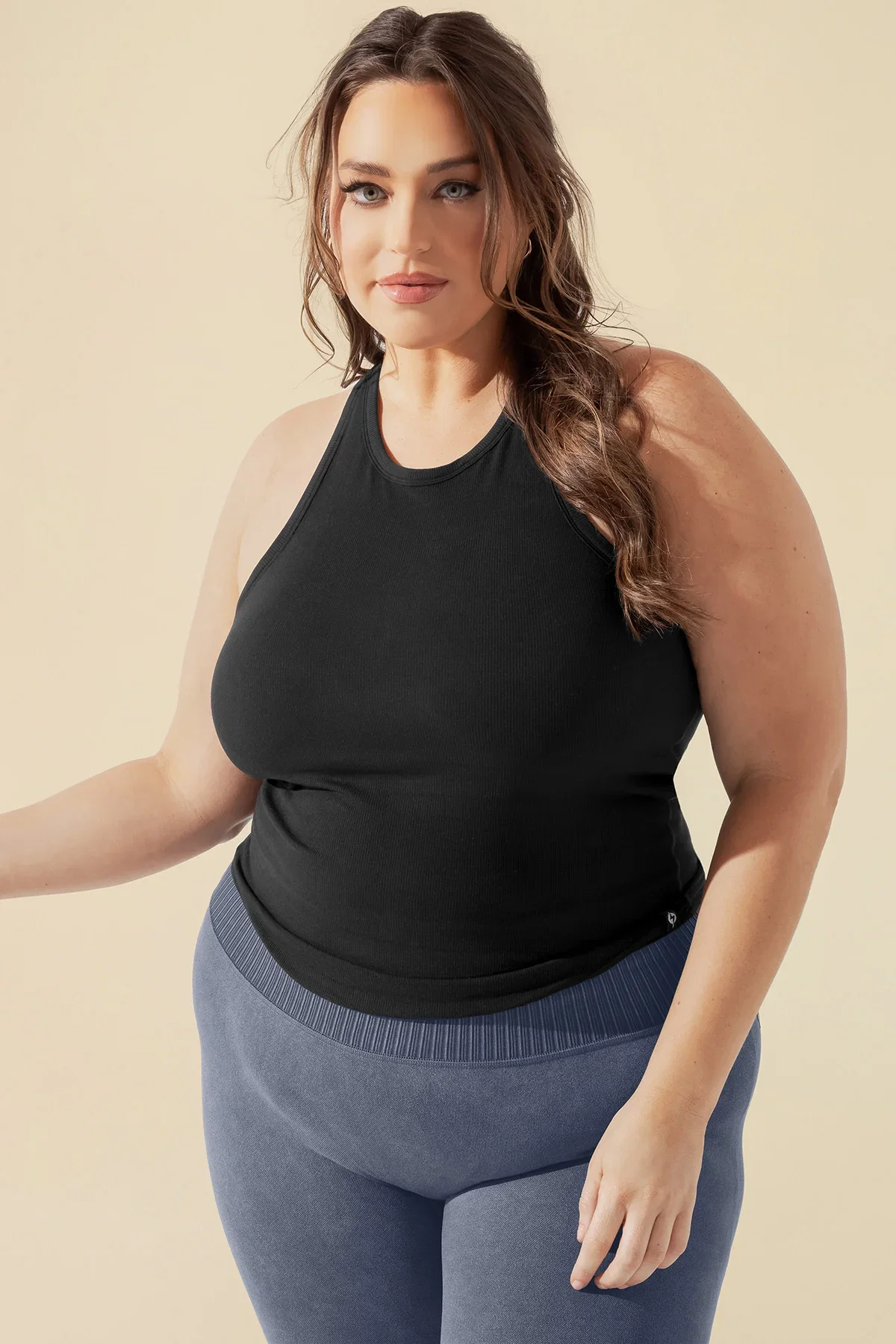 Image of Not Your Typical Tank (Built-in Bra) - Black