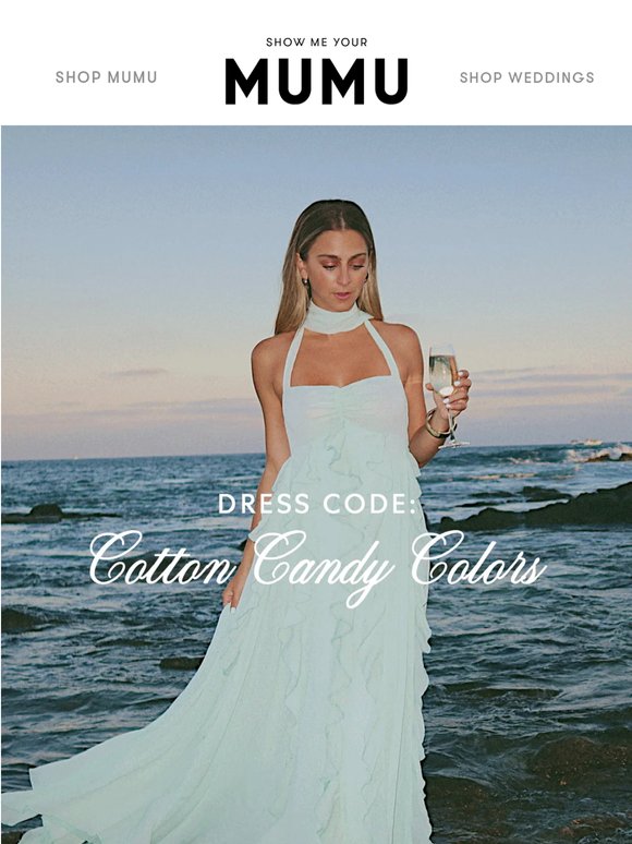 COTTON CANDY GUEST DRESSES