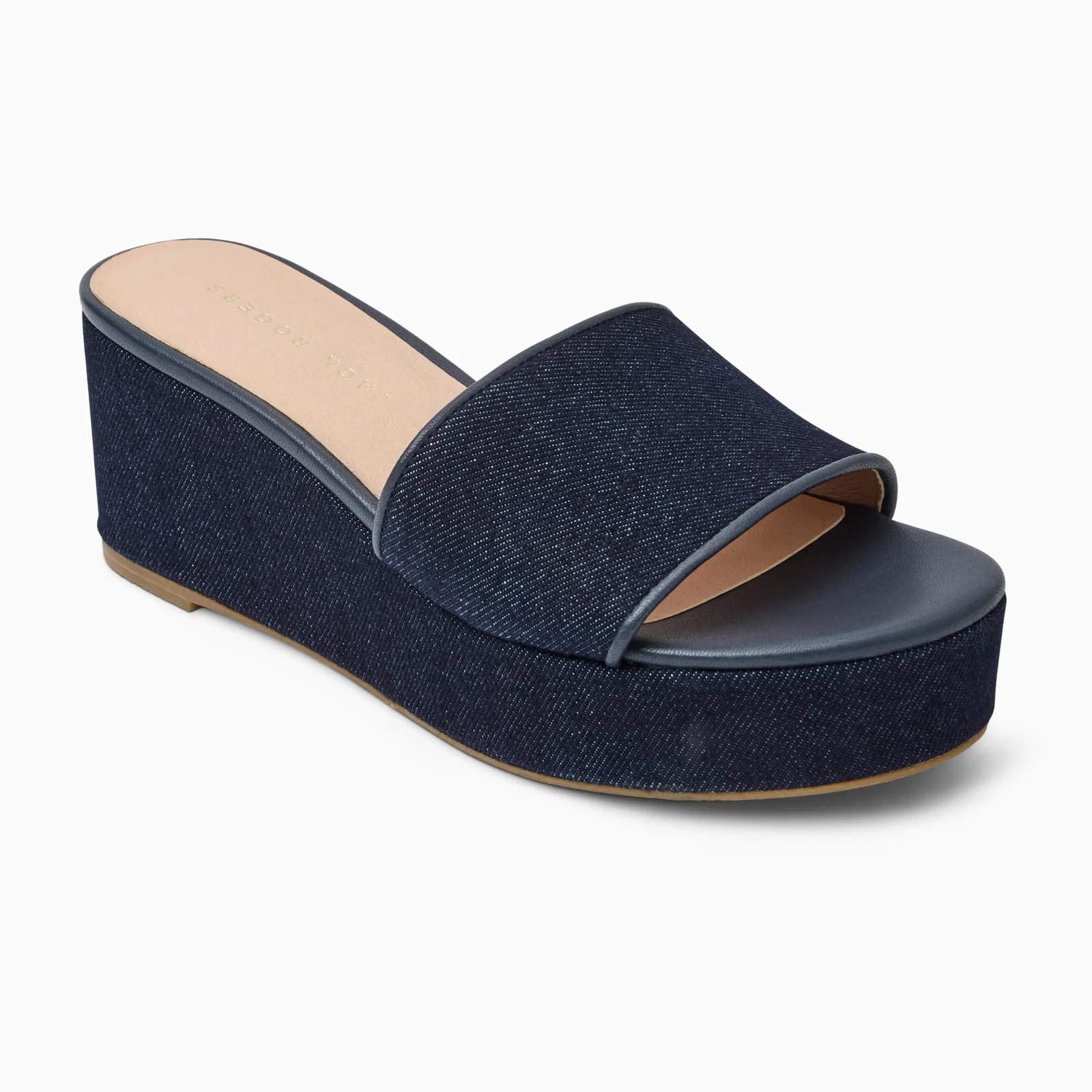 Image of Bay Denim Mid Wedge