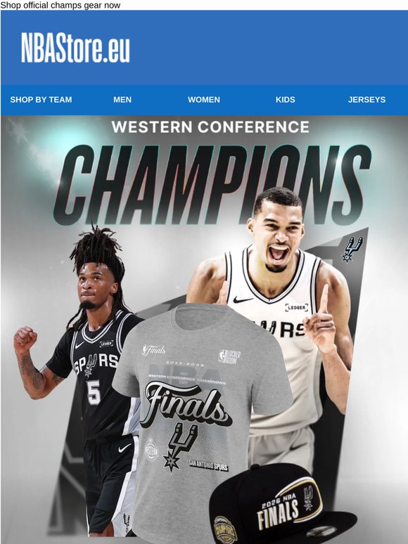 Your Western Conference Champions!