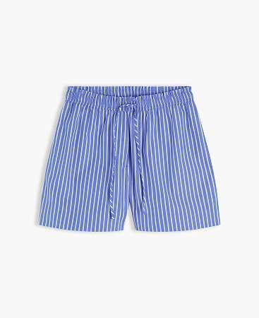 Poplin Relaxed Pull On Shorts