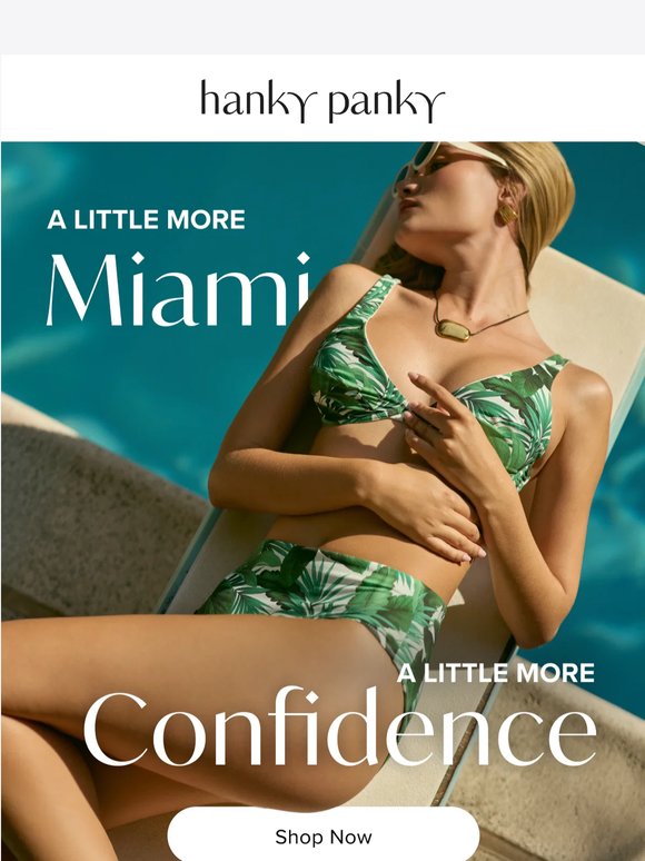 Miami Swim Week, Now in Your Drawer