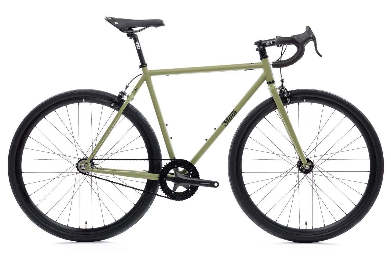 Image of 4130 - Matte Olive – (Fixed Gear / Single-Speed)